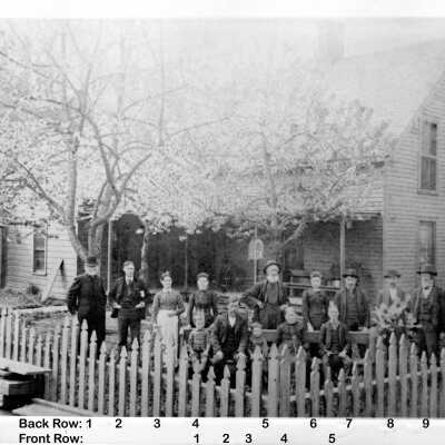Group Photo in Front of House.