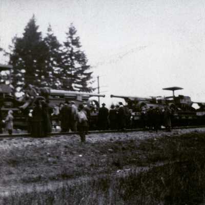 Canby 1918 - Troop Train, South