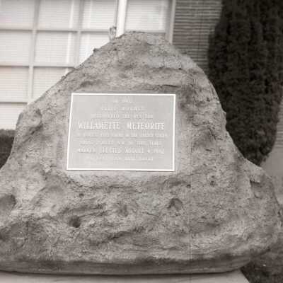 Willamette Meteorite Marker #3.