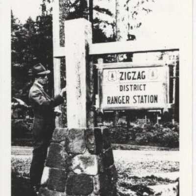 Zigzag Ranger Station - 1930s
