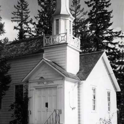 Bryn Seion Welsh Church at Beavercreek..: Copyright: None; Origsize: 5" x 8"; Origformat: Print-Photographic