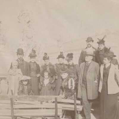 Crawford Family Photograph believed to be taken at the Alaska-Yukon-Pacific Exposition - 1909