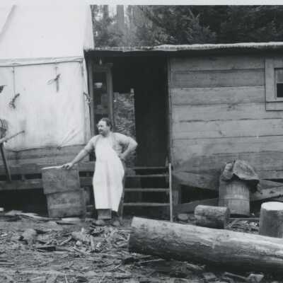 Oregon Railroad Bridge Construction 1892-93