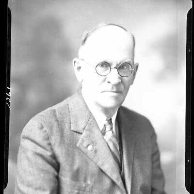 Photograph of a male for Mr. Brown - February 1930 - Negative