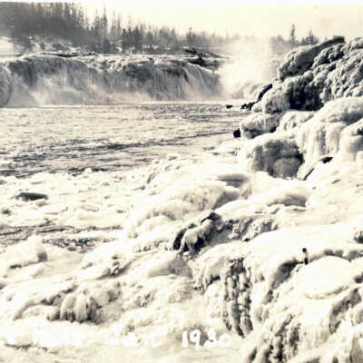 Willamette Falls Ice Storm 1930