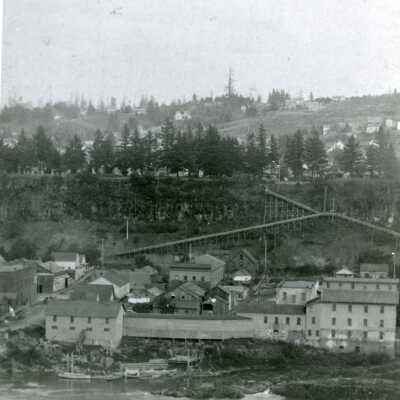 Oregon City from W. Linn, 1897