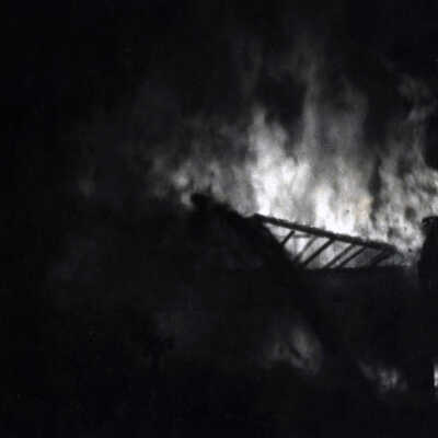 Fire at 1st Congregational Church - 1923