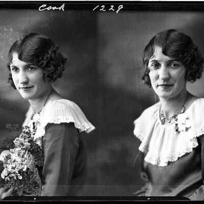 Photograph of Woman for D. Cook - November 1929