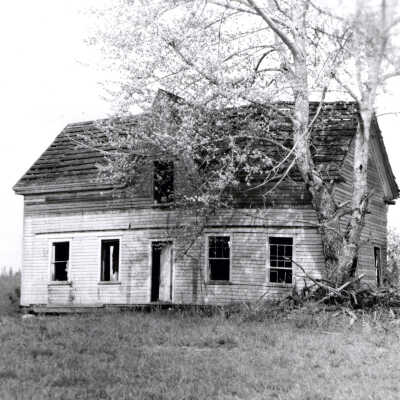 Newell House - at Champoeg before restoration