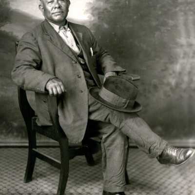 Chief John M. Williams, Molalla Tribe.: Copyright: Clackamas County Historical Society; Origsize: 8x10; Origformat: Print-Photographic