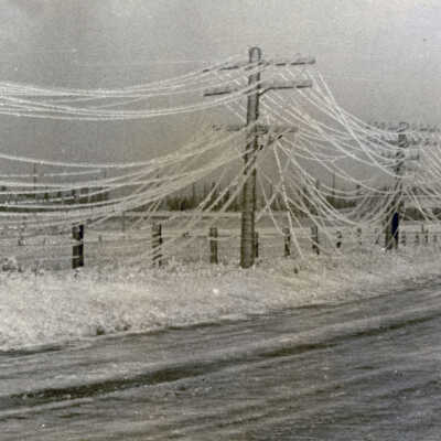 1936 Snowstorm - Columbia River Gorge