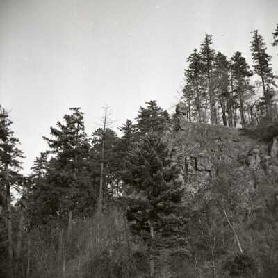 Coalca's Pillar 1970 - Between Canemah and New Era, Oregon