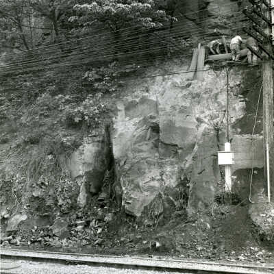 Oregon City Elevator Construction 1954