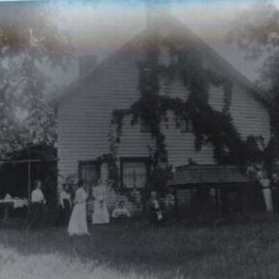 The Rose Farm - East Elevation - 1902