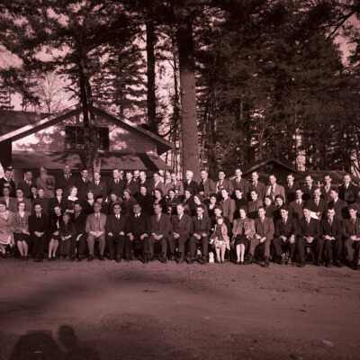 Lodge Group Photograph for C.A. Potter - February 1942