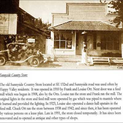 Sunnysdie Country Store.: Copyright: Clackamas County Historical Society; Origformat: Other