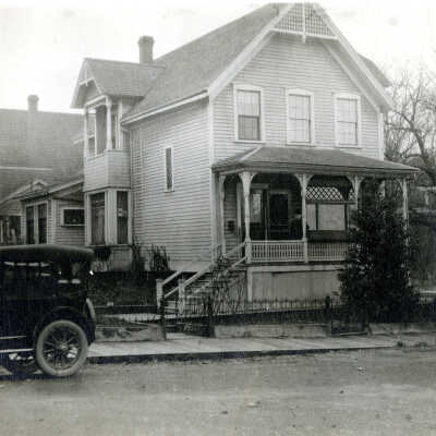 Ed and Maria Caufield's home at 8th and Water Street.