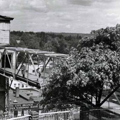 Oregon City Elevator Construction 1954