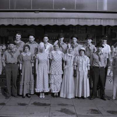 Group Photograph Unknown group in period costumes.