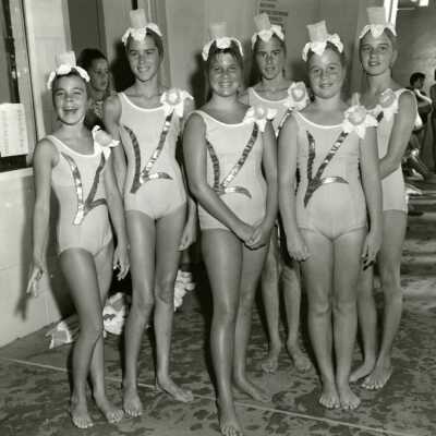 O.C. Synchronized Swim Team, 1960s: Origformat: Print-Photographic