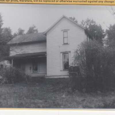 Ed Roethe House 1935 - Was located off of River Road