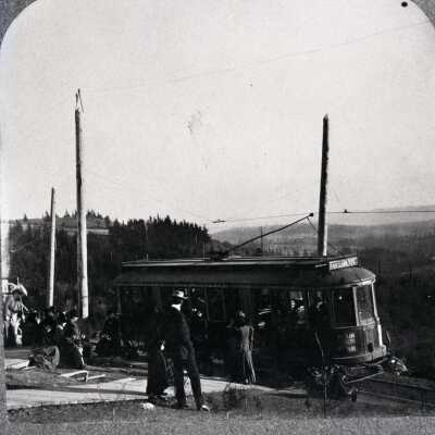 Portland 1900 - Portland Heights Street Car