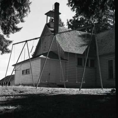 Needy School, District #40, Play Yard.