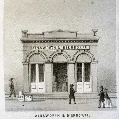 Oregon City 1858 - Ainsworth & Dierdorff Store