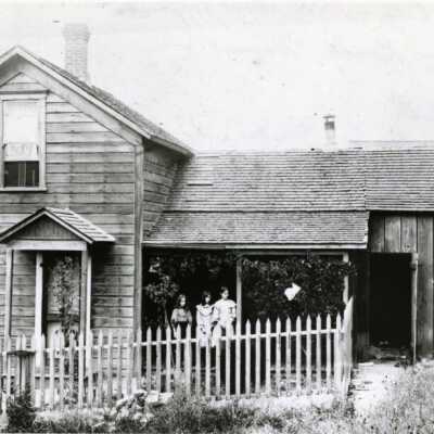 Sam Roake House, 15th above Jefferson, 1898: Origformat: Print-Photographic