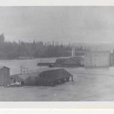 1890 Flood - Oregon City