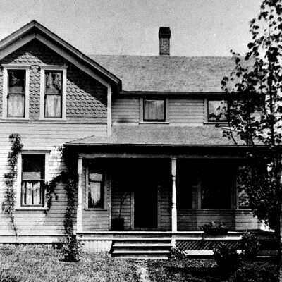 Ulrich House on Zinser Road, now 12300 Mt. Scott.