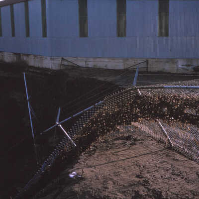 1964 Flood - Abernethy Creek between Main and Washington - Aftermath - Oregon City