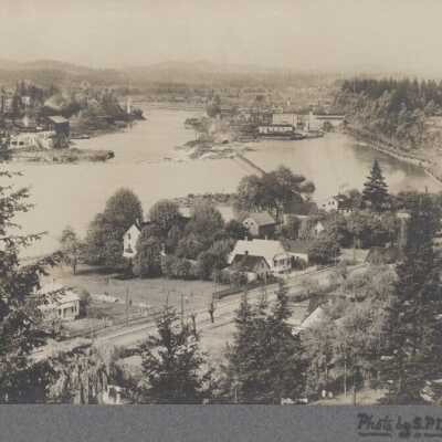 Canemah, Boat Basin, and Oregon City, Oregon - No Date