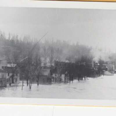 1890 Flood - 6th and Water Street - Oregon City