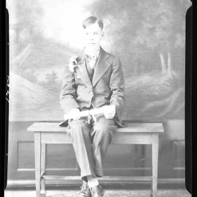 Photo of a Man for Mrs. James Patterson - May 1930