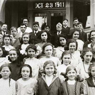 Barclay School Students 1911 - Oregon City