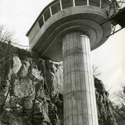 Oregon City Elevator Nearly Complete 1955