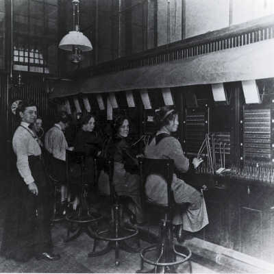 Oregon City Telephone Exchange, 1918