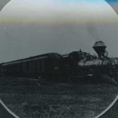 Gladstone Chautauqua Train Stop - 1895