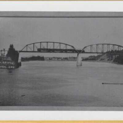 Oswego Railroad Bridge 1914