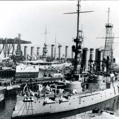 Battleship "Oregon" - 1927