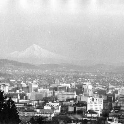 Mt. Hood from Portland West Hills.