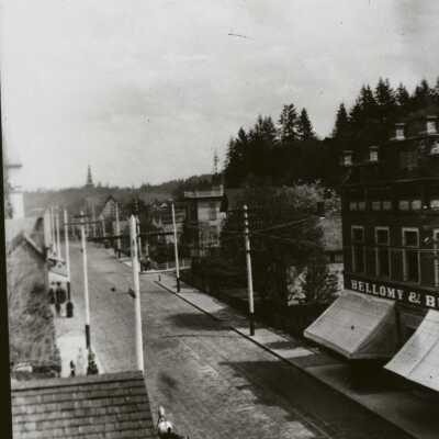 Oregon City 1899 - Main Street looking North from 8th Street