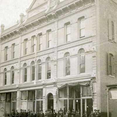 Electric Hotel, 1892.: Origsize: 6" x 8"; Origformat: Print-Photographic
