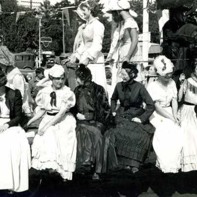 Women on Parade Float
