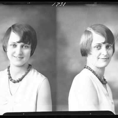 Photo of a Woman for Gertrude Ramage - May 1930