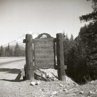 Barlow Road Marker #1 (Laurel Hill), Mt. Hood