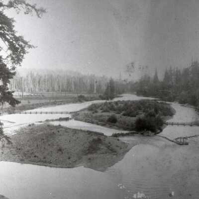 Carver Fish Jetties for Clackamas Hatchery 1880