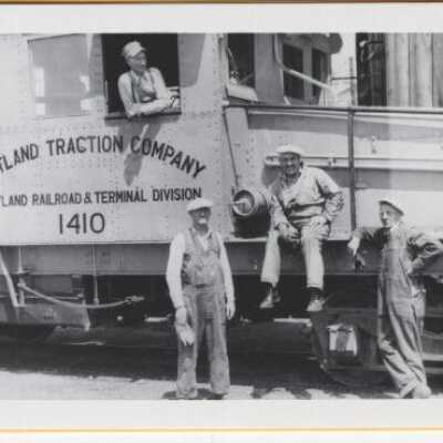 Portland Traction Company Hawthorne Yards 1941