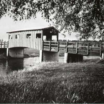 Mulino Covered Bridge 1976 - Ranch Hills Golf Course
